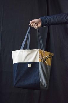 ONE OF A KIND TOTE BAG NO.2 via ZWAAN