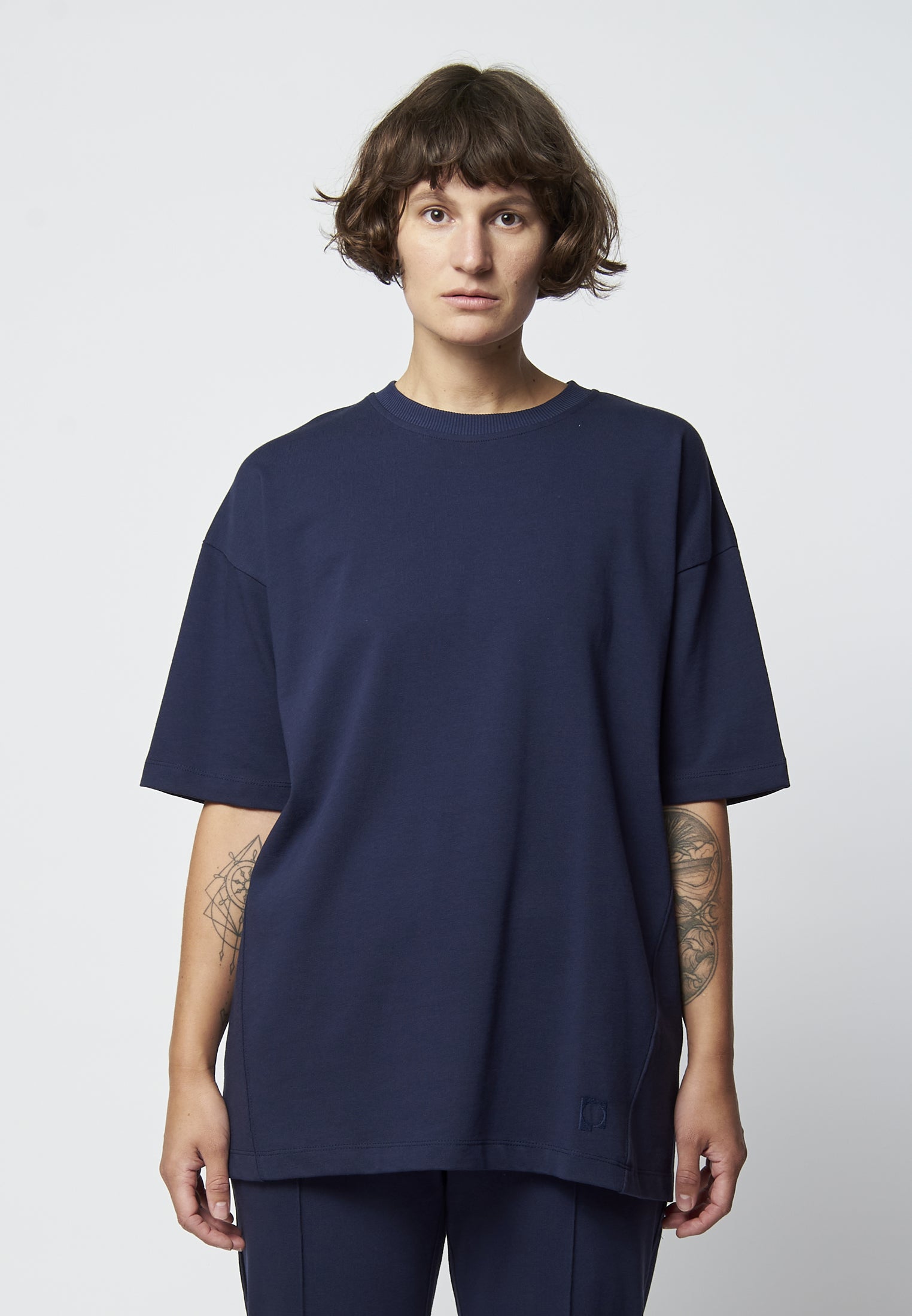 Oversized Tee Navy - ZIVI Apparel