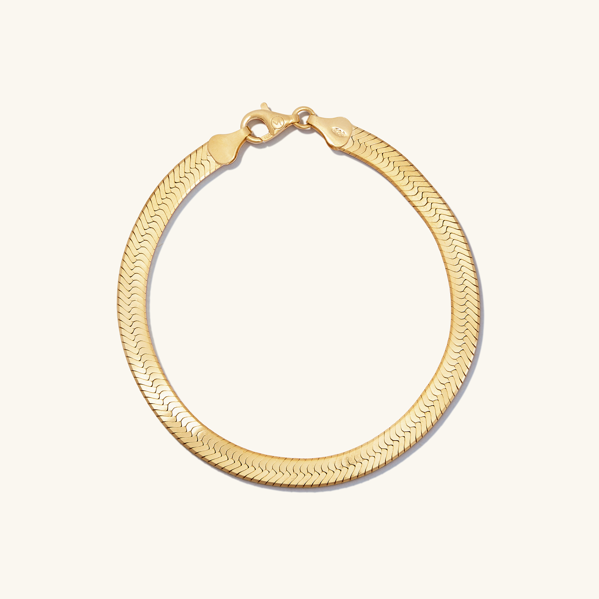 Herringbone Chain Bracelet – Ring Concierge