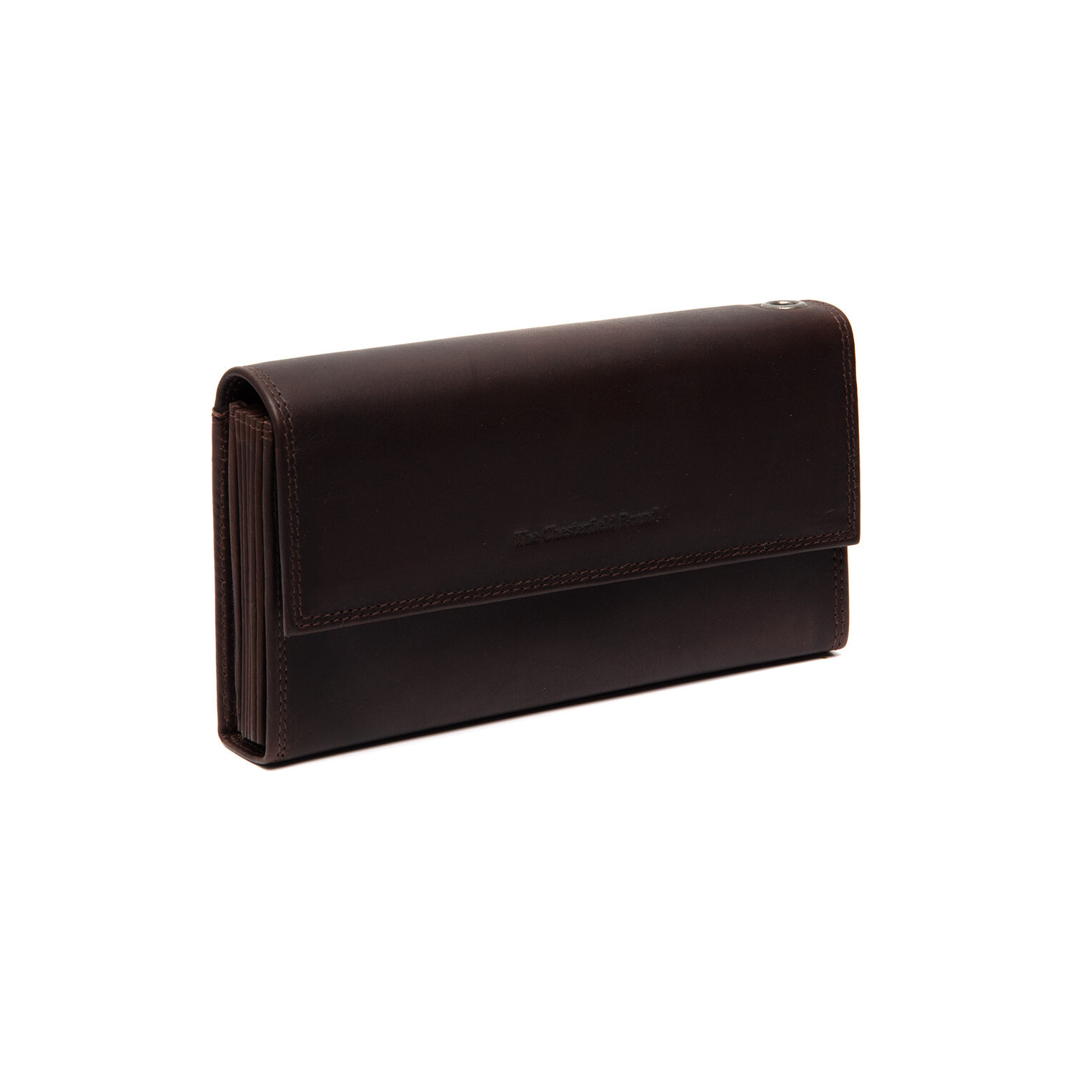 Project Cece  Leather Waiter Wallet Brown Grenada - The Chesterfield Brand