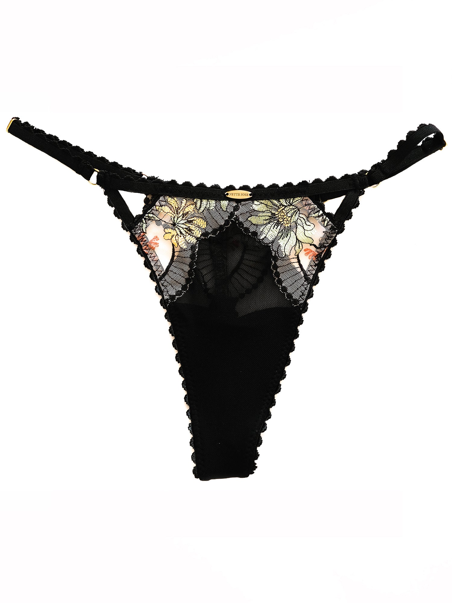 Project Cece  Brandy - Strappy Sheer Panty